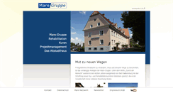 Desktop Screenshot of maregruppe.at